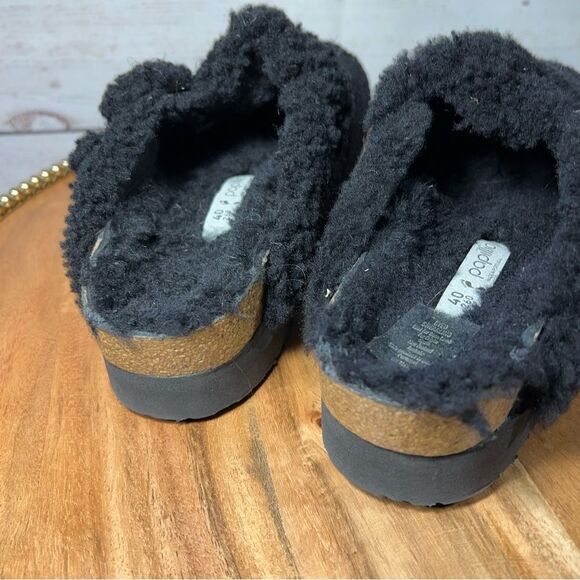 Papillio by Birkenstock Women's Boston Shearling Clogs Sz 40 - Picture 5 of 10